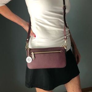 DKNY Leather Multi Strap Purse